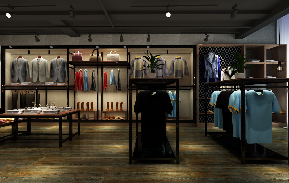 南昌中高檔服裝店裝修設(shè)計(jì) 江西騰坤建筑裝飾的時(shí)尚空間營造